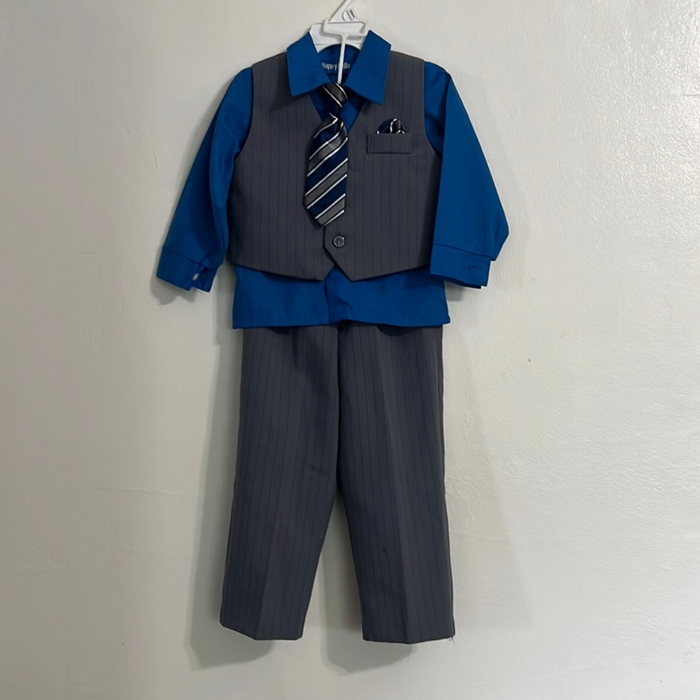 Happy Fella blue 4 piece set for toddlers